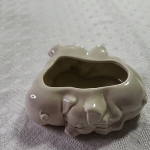 Fitz & Floyd Pig Trinket Box Bottom
